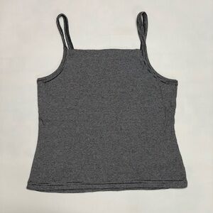 Striped Straight Neck Tank Top